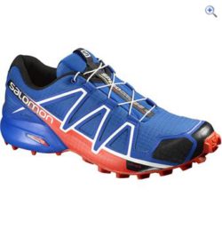 Salomon Men's Speedcross 4 Trail Running Shoe - Size: 10 - Colour: BLUE-RED